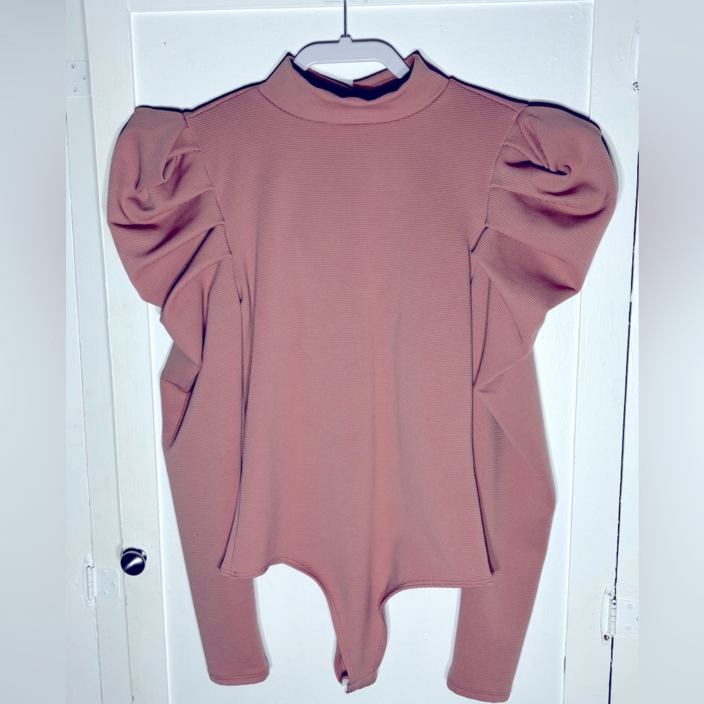 Dusty rose bodysuit